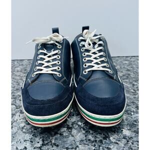 Duca Del CosmaMonterosso Spikeless Golf Shoes Blue Leather Men's Size 13